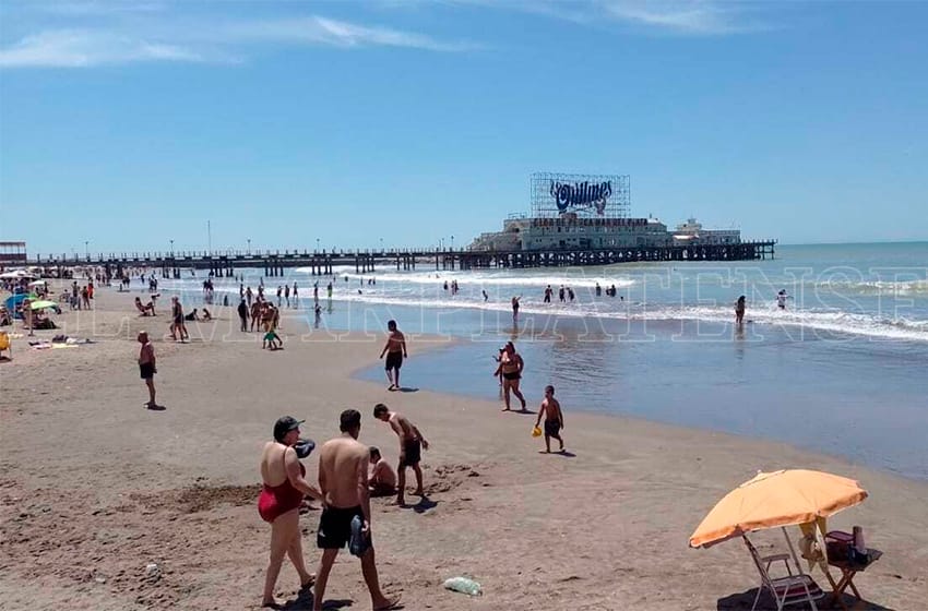 Calor, calor y más calor: 36 grados de máxima en Mar del Plata