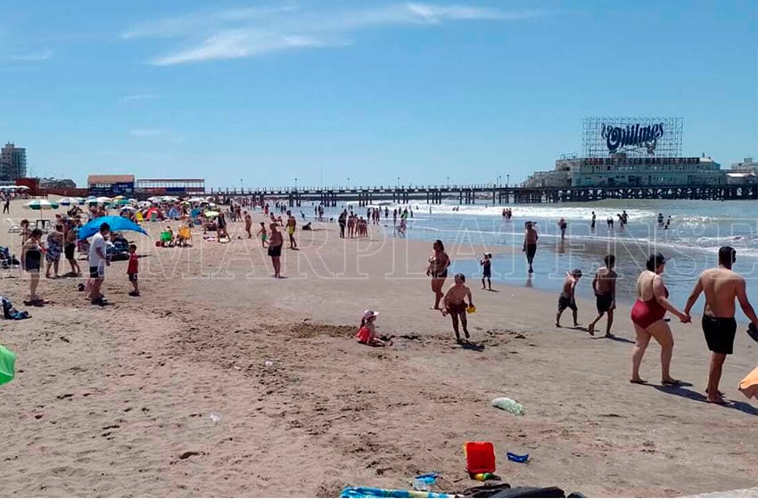 Mar del Plata alcanzó la mayor temperatura de octubre en su historia