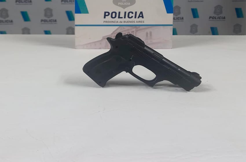 Otro robo con arma de juguete en Mar del Plata