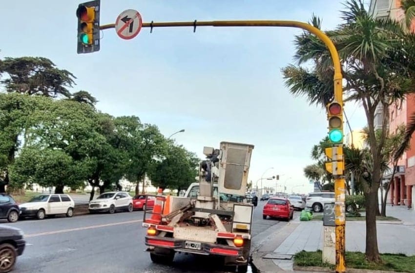 Los semáforos de Córdoba, Luro y Diagonal Alberdi fuera de servicio