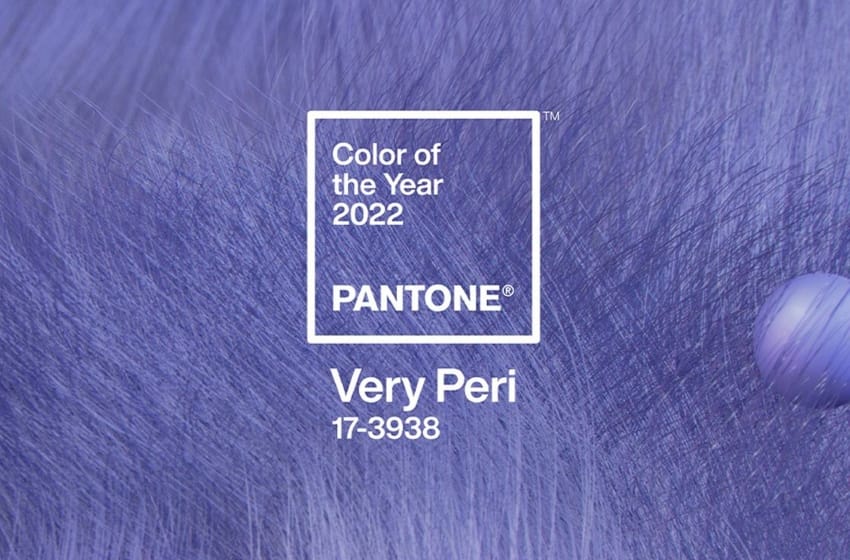 Un inédito Very Peri, color Pantone del año 2022