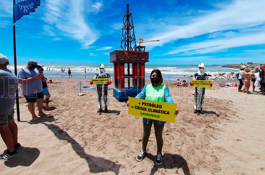 "No queremos que avance la frontera de petróleo en el Mar Argentino"