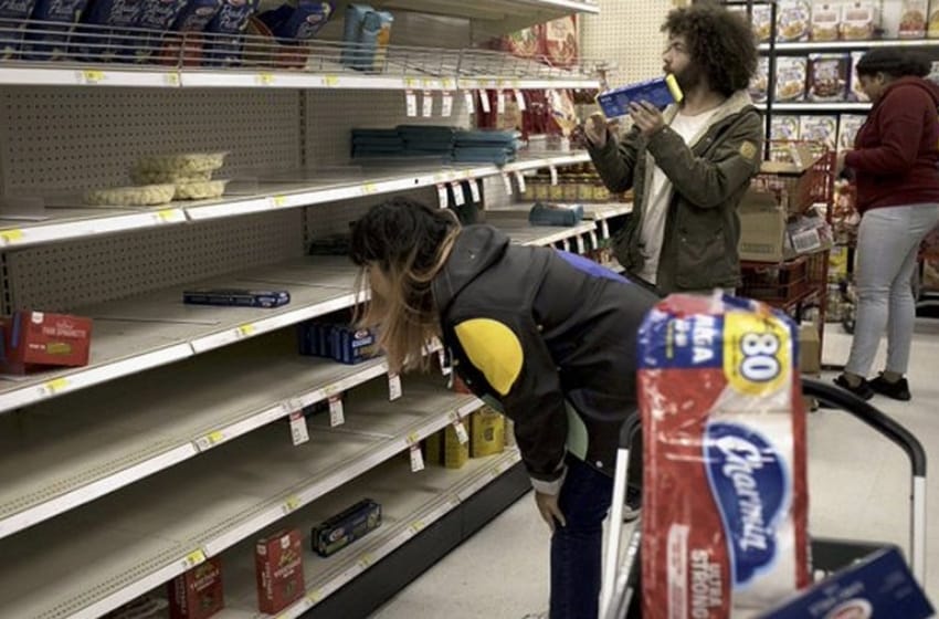 Ómicron y la nieve empujan el desabastecimiento en los supermercados de EEUU