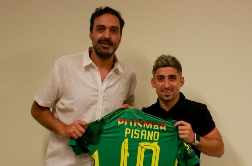 Aldosivi oficializó la vuelta de Pisano al club
