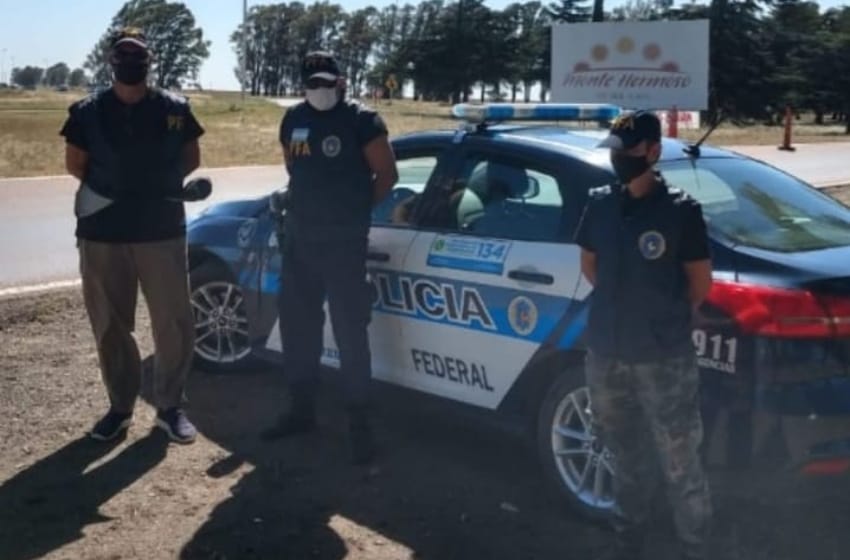 Bahía Blanca: operativo de control vehicular de la Policía Federal