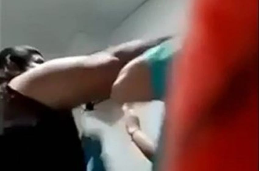 La brutal agresión de una mujer a dos médicos en un hospital de Pacheco: “Basta por favor”