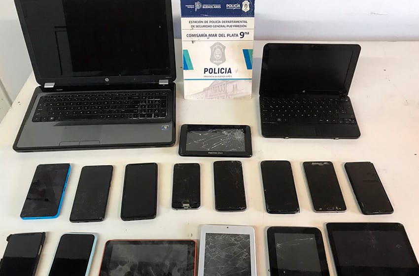Allanamiento en barrio Las Heras: encontraron elementos de electrónica robados