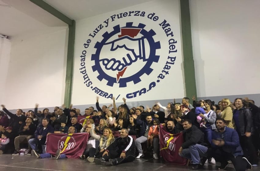Después de 30 años, Luz y Fuerza Mar del Plata cambia de conducción gremial