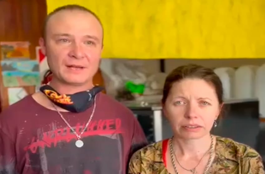 La historia de una pareja ucraniana que busca traer a Mar del Plata a familiares que escapan de la guerra