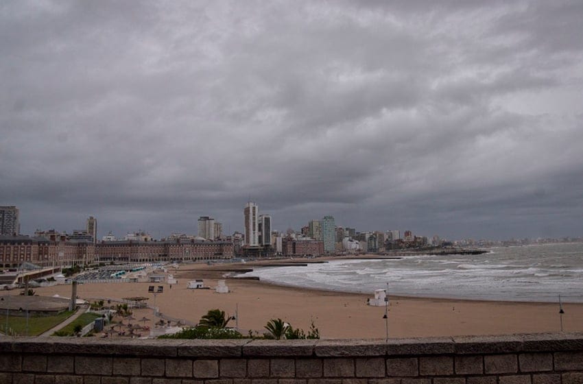Se vienen las lluvias desde hoy y todo el fin de semana a Mar del Plata.