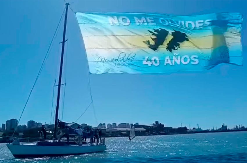 El 2 de abril habrá un homenaje desde el mar, el cielo y la tierra por los 40 años de Malvinas