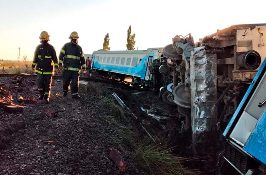 Descarriló un tren muy cerca de Olavarría: hay heridos