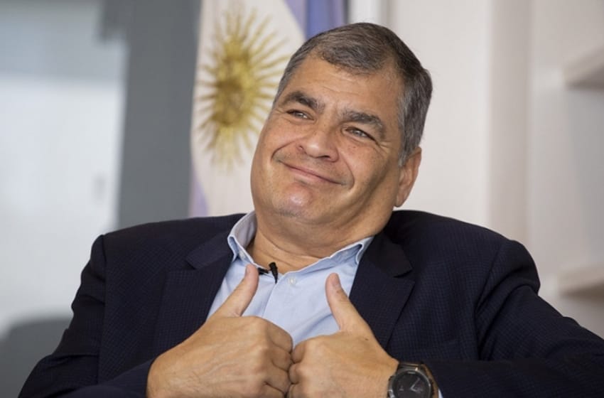 Bélgica concedió asilo a Rafael Correa "por persecución política en su contra"