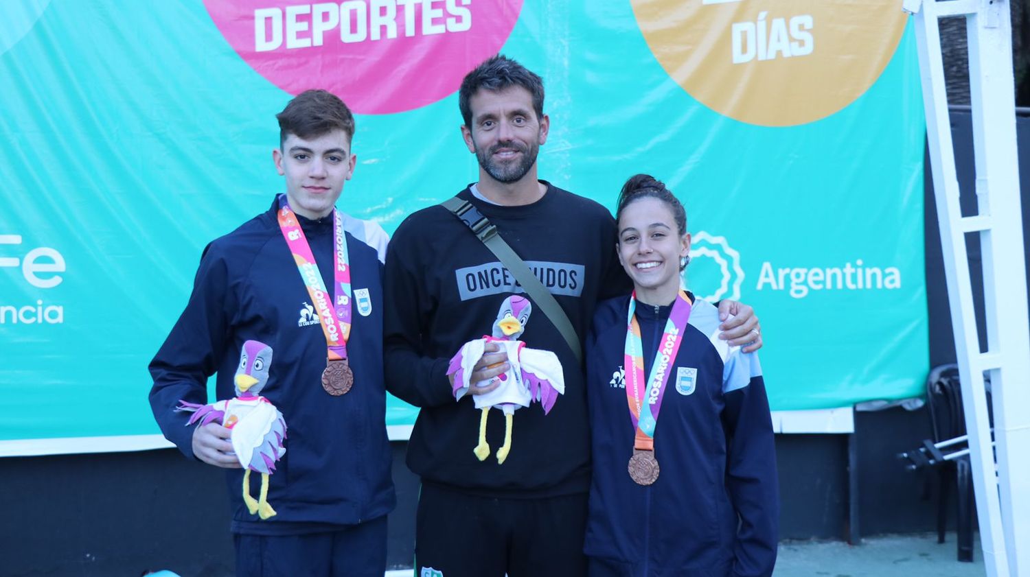Tres bronces para Saravia y Ortiz en la segunda jornada