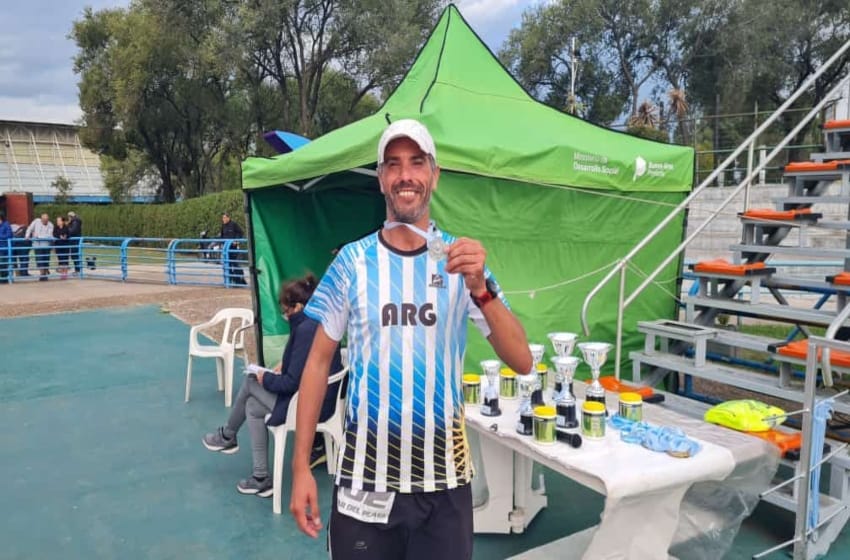 El atleta y policía que clasificó en Mar del Plata a una carrera continental en Brasil