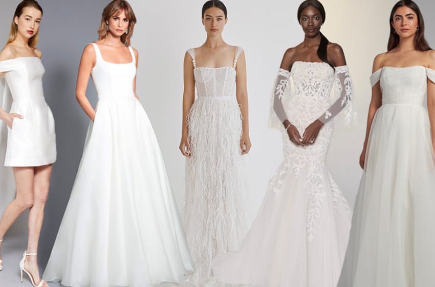 Vestidos de novia 2022: las tendencias que triunfarán en las bodas de este año