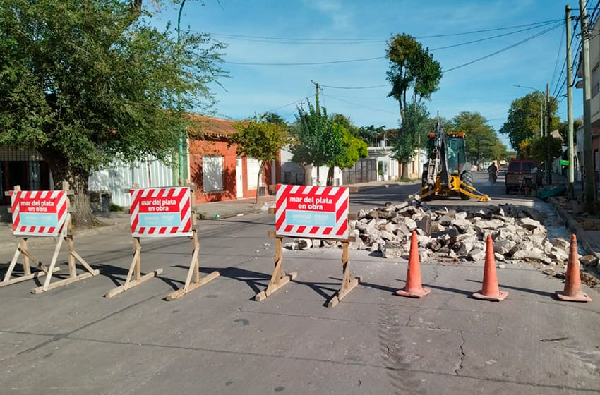 Lunes: el Municipio informó cortes de tránsito por obras viales