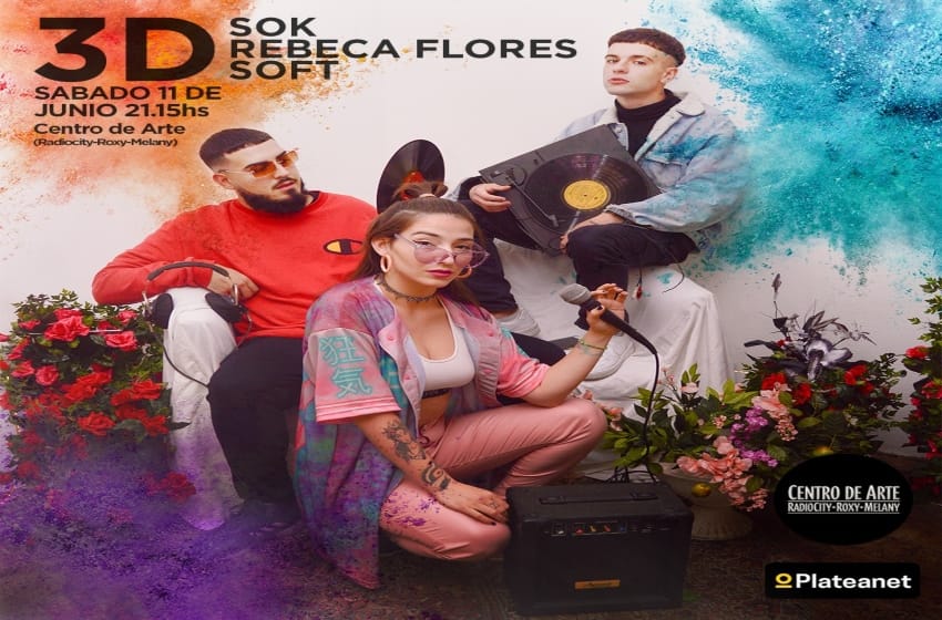 Rebeca Flores, Sok y Soft se presentan en Mar del Plata