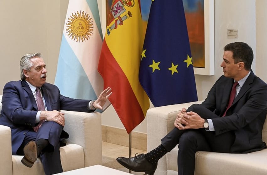 El Presidente se reunió con Pedro Sánchez