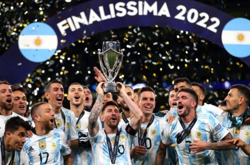 Wembley es de Argentina: en "La catedral" del fútbol, el Seleccionado se consagró campeón