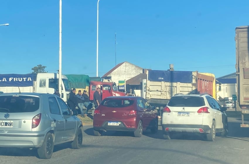 Se levantó el corte de camioneros en Balcarce por falta de gasoil
