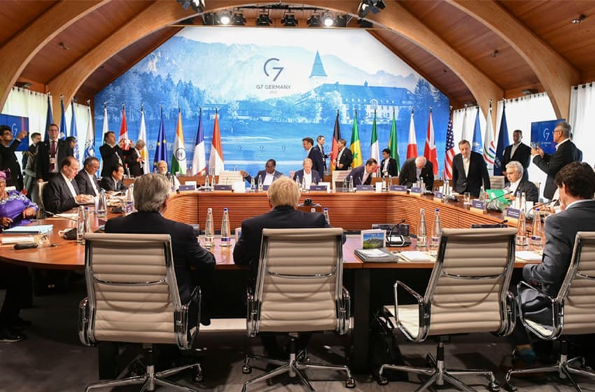 G7: Fernández condenó guerra en Ucrania y pidió revisar política de sobrecargos del FMI