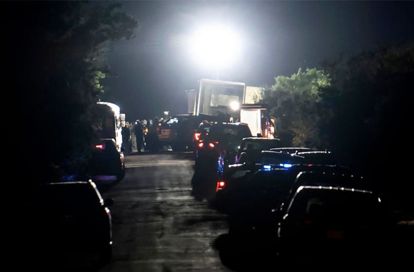 Hallaron 46 migrantes muertos en un camión en el sur de Estados Unidos