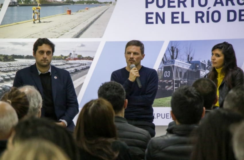 Costa y Vilar presentaron el Plan Ambiental Portuario