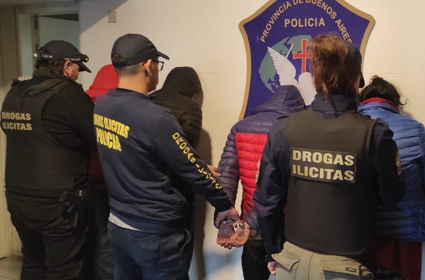 Desbarataron una banda narco en Mar del Plata