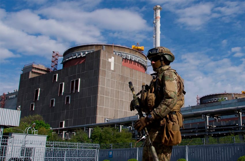 Ucrania teme una provocación en la planta nuclear de Zaporiyia