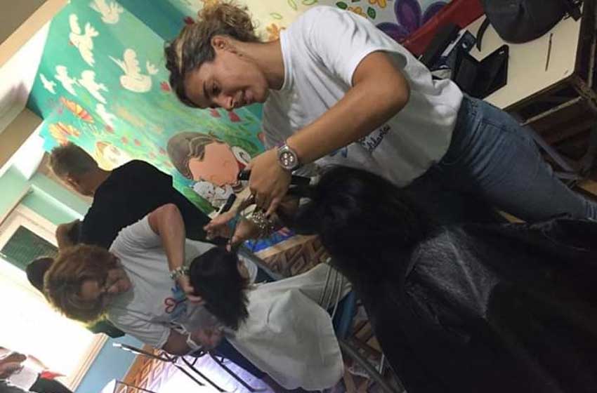 Tijeras solidarias: jornada de corte de pelo a beneficio del banco de pelucas oncológicas
