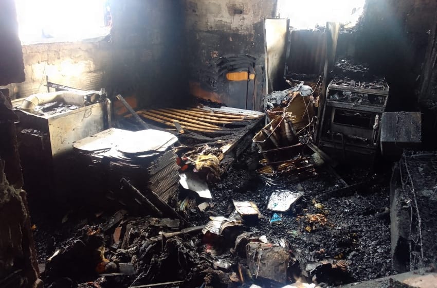 Una familia de Mar del Plata perdió todo en un incendio