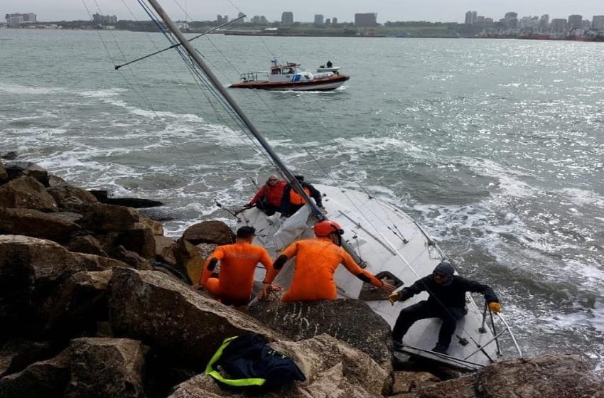 Mar del Plata: Prefectura auxilió a tres tripulantes de una embarcación