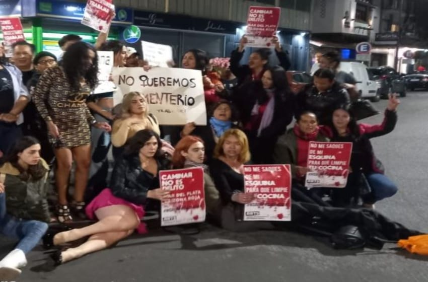 Trabajadoras sexuales volvieron a la calle para exigir respuestas del Municipio