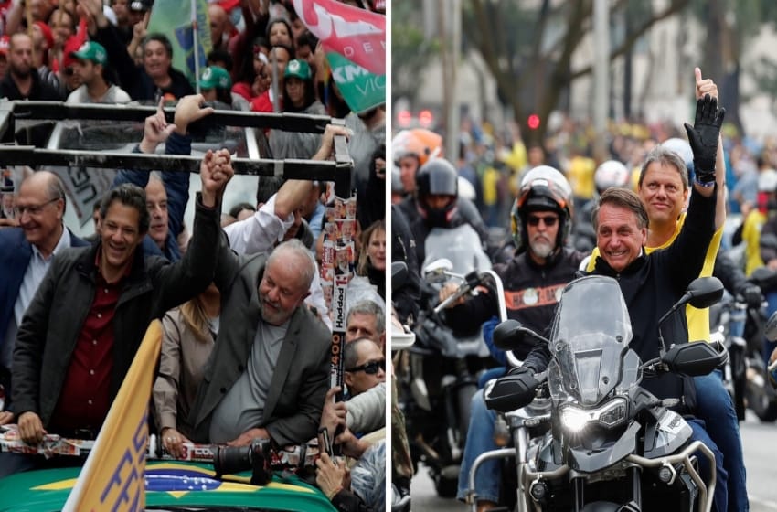 Primeros resultados en Brasil: Bolsonaro le saca una leve ventaja a Lula y habría balotaje