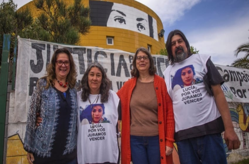 Inauguraron un mural en recuerdo de Lucía Pérez, a seis años de su femicidio