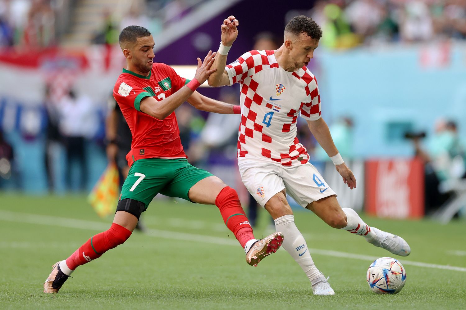 Croacia y Marruecos empataron 0 a 0 con arbitraje argentino