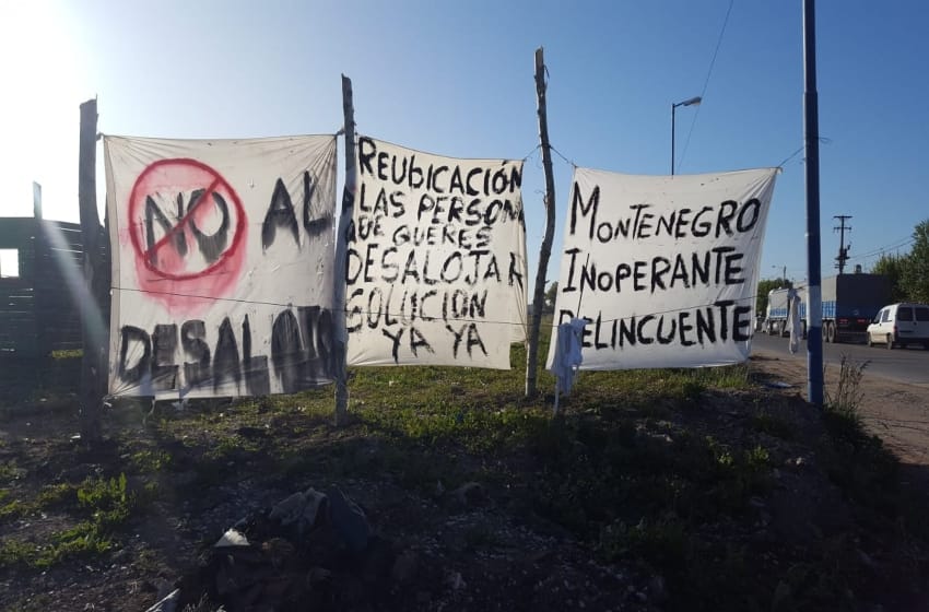 Toma de tierras en Las Heras: movilización al Municipio y pedido de una mesa de diálogo