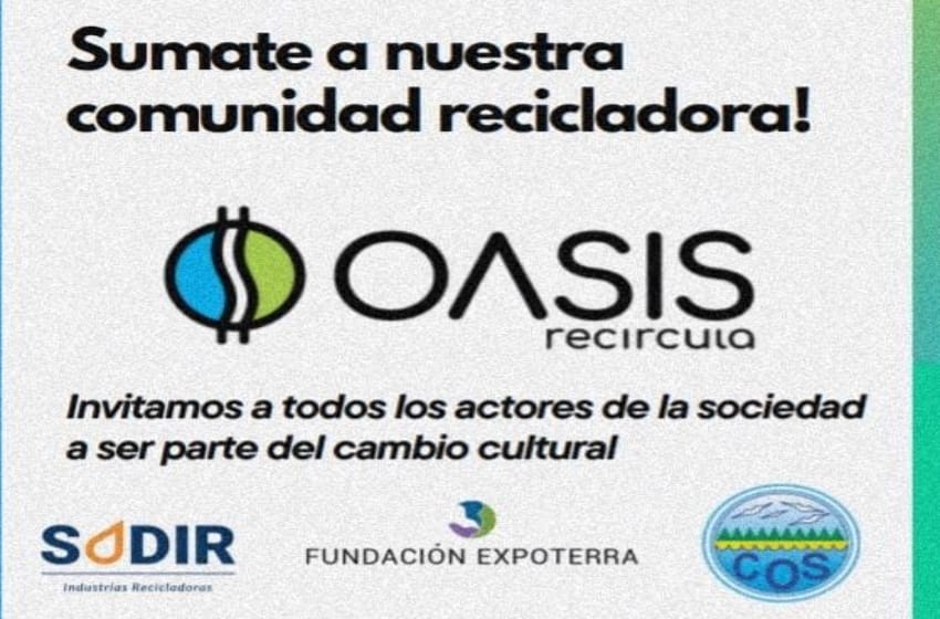 Oasis: una app diseñada para premiar e incentivar a quienes se comprometen con el reciclado