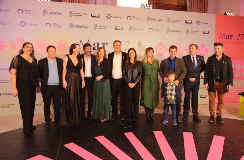 El Festival Internacional de Cine de Mar del Plata tuvo su apertura oficial en la ciudad