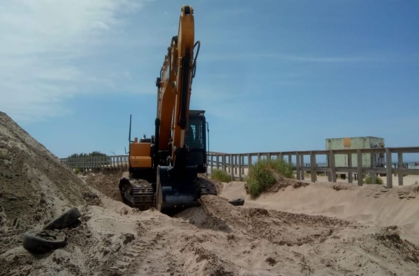 Recuperación de superficie pública de Playa Grande: ceden arena excedente de la costa portuaria