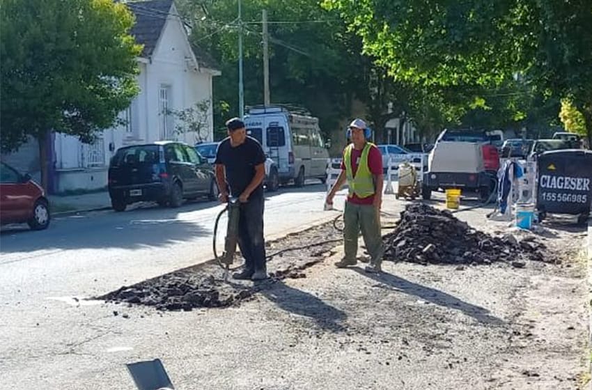 Cortes de tránsito en distintos barrios de la ciudad por tareas de pavimentación