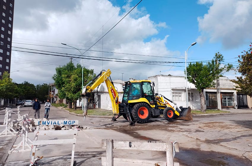 Cortes de tránsito por tareas en las calles de Mar del Plata