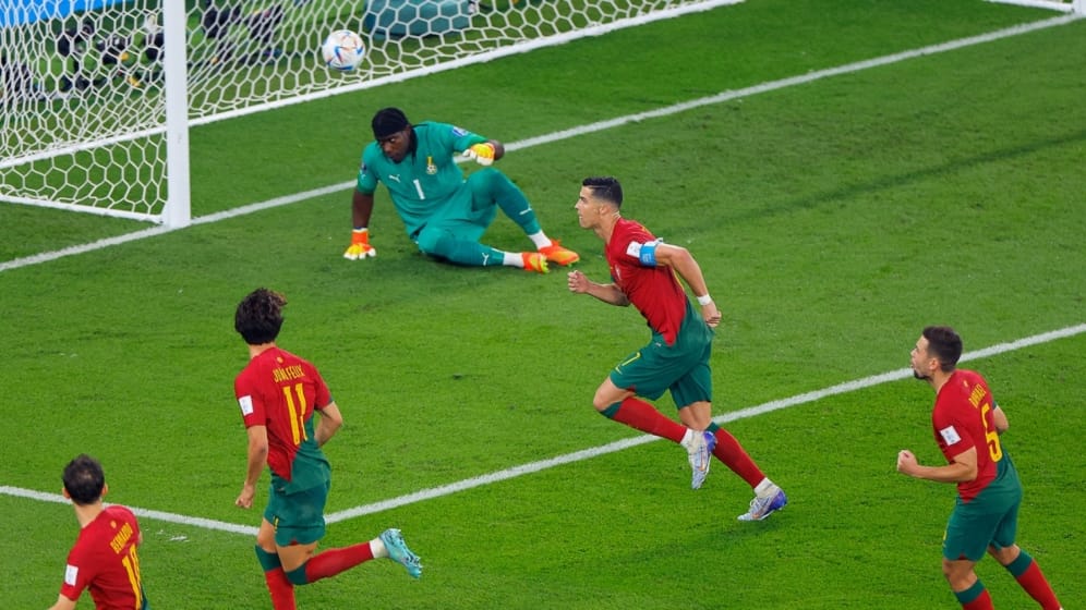 Portugal derrotó en un partidazo a Ghana y Cristiano Ronaldo hizo historia