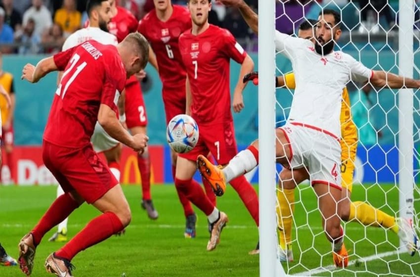 Con un empate 0-0 Túnez y Dinamarca debutaron en Qatar