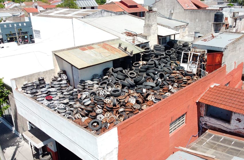 3500 cubiertas y 200 llantas: dan detalles del comercio ilegal de neumáticos en Mar del Plata