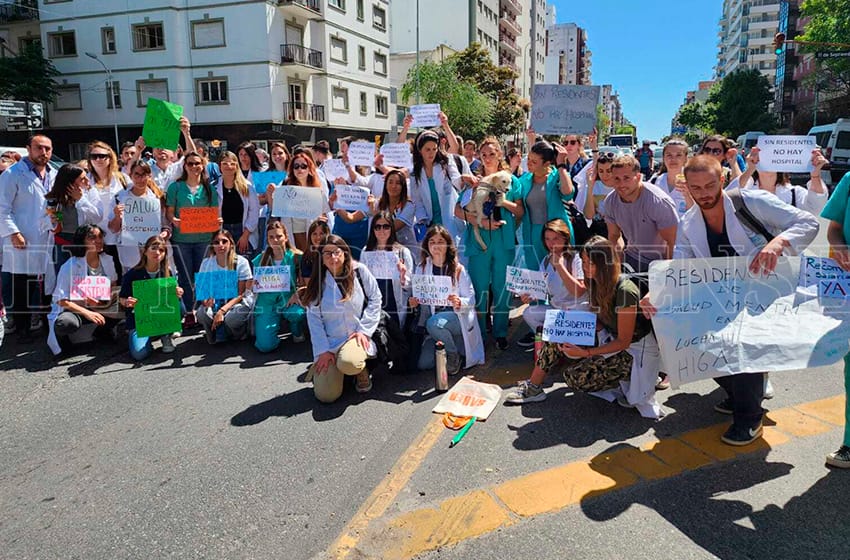 Nuevo paro de los médicos residentes de Provincia y Nación en Mar del Plata