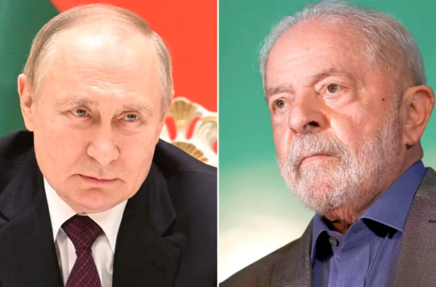 Vladimir Putin felicitó a Lula y quiere desarrollar una cooperación estratégica con Brasil