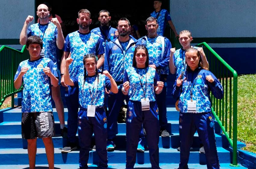 Panamericano de Kickboxing: marplatenses se destacaron en Brasil