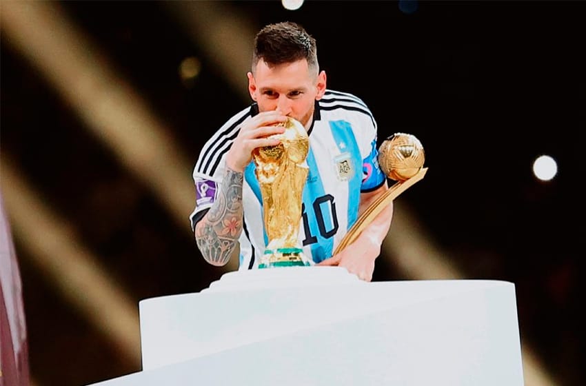 Lionel Messi se llevó el Olimpia de Oro 2022 y suma nuevos récords